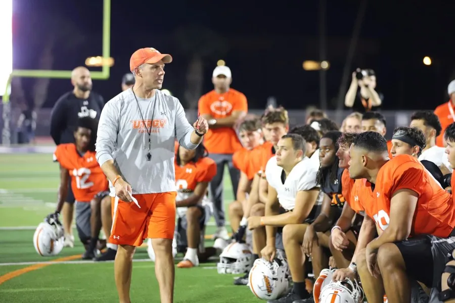 UTRGV Football Bringing Free Youth Clinic and Open Practice to Brownsville