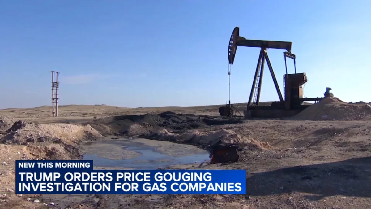 Trump calls for investigation into gas price gouging