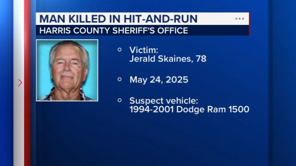 Deputies asking for help a year after 78-year-old killed in hit-and-run in Waller area: HCSO