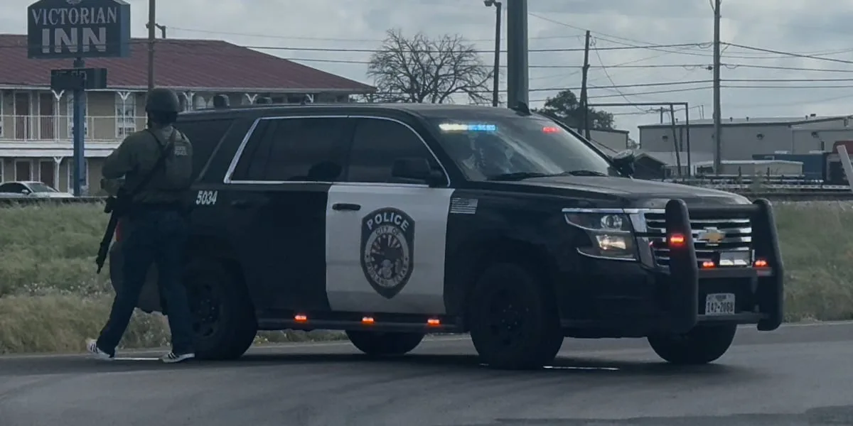Active shooter barricaded in Midland building