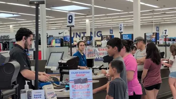 Nearly a dozen kids gifted shopping spree at Academy Sports + Outdoors
