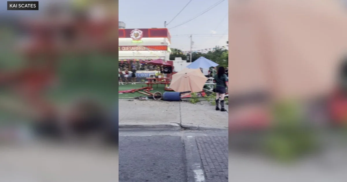 Bystanders in witness video describe chaos as vehicle plowed into crowd in Bishop Arts District, injuring four